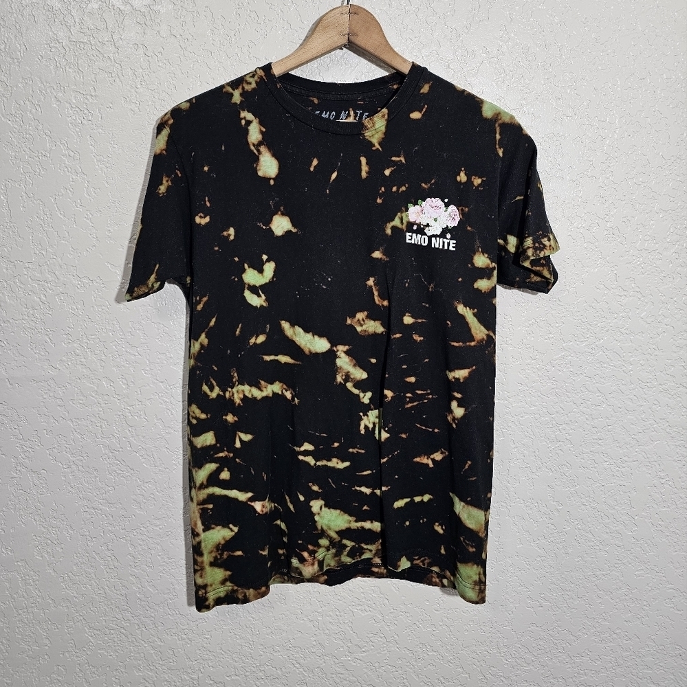 Custom Upcycled Tie Dyed Emo Nite Ripple Junction Tee